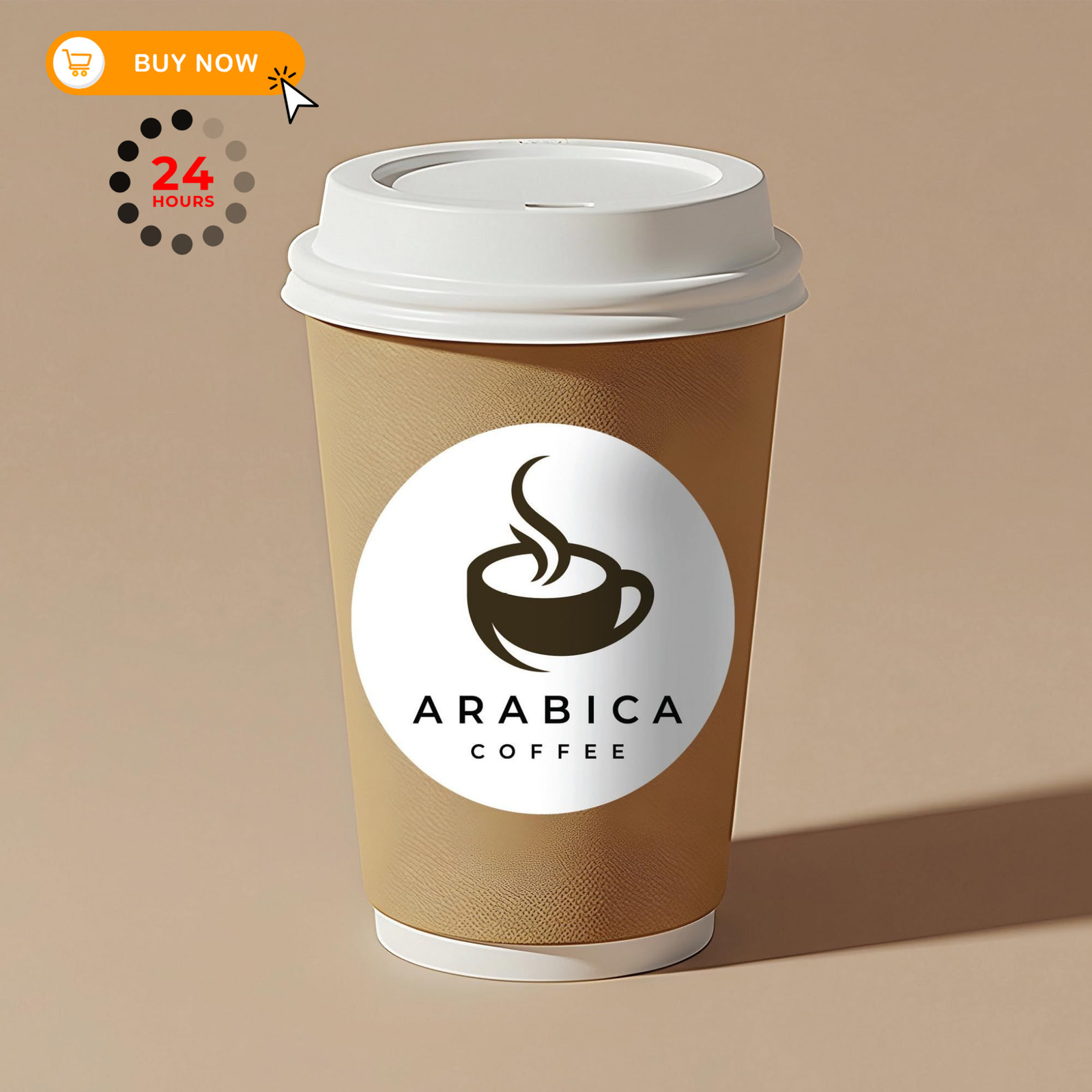 Premium Label Supply White Sticker Round Labels with Bleed 150 Labels,