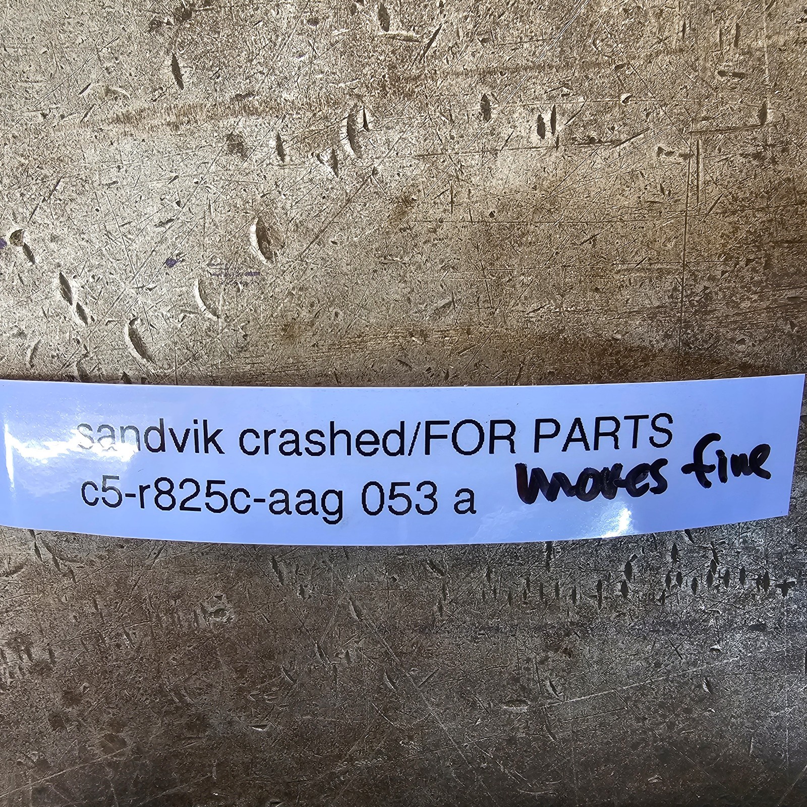 Sandvik 3.3858-4.2126″ 86-107mm CoroBore 825 Boring Head Capto C5-R825C-AAG053A