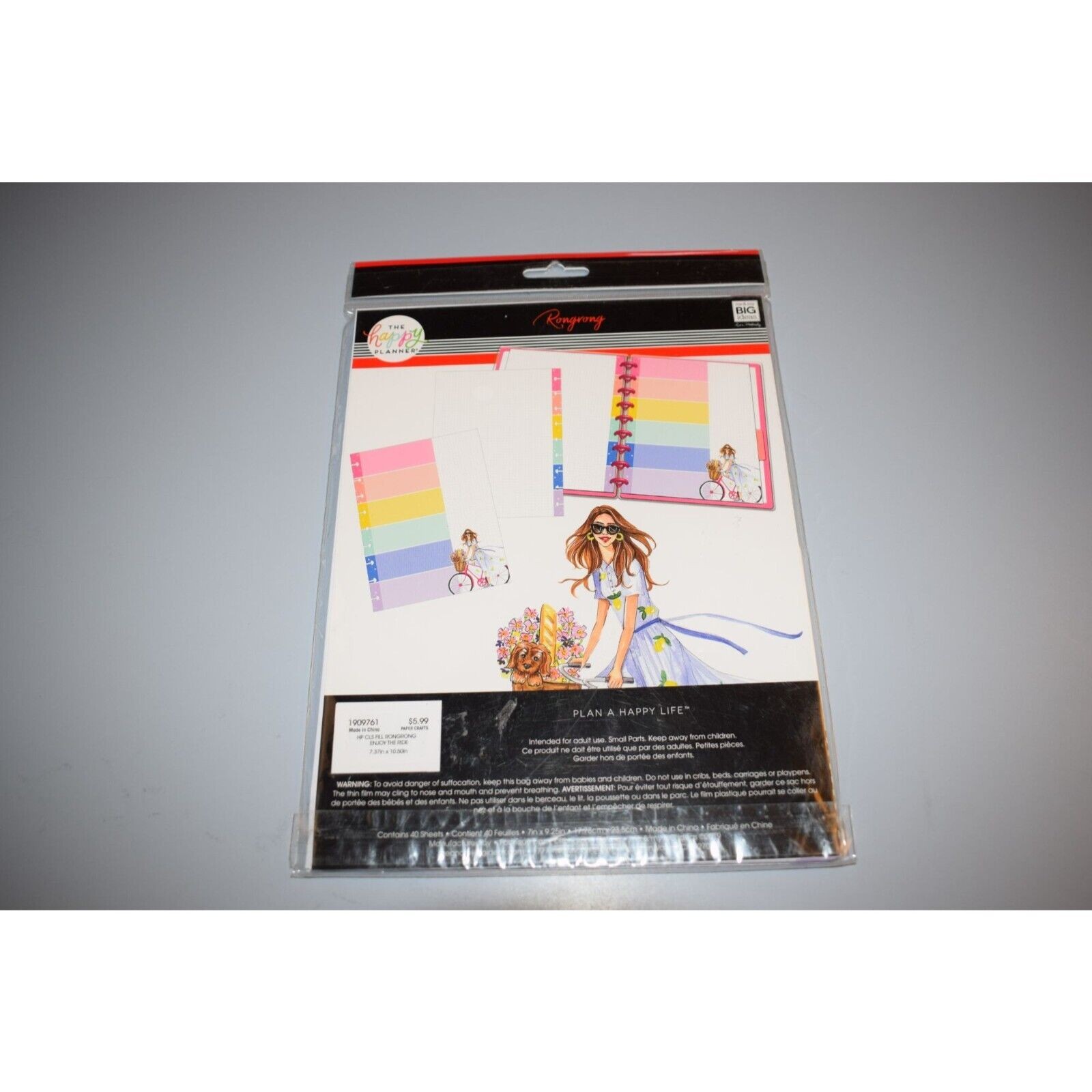 The Happy Planner Accessories 89 Pcs And The Happy Planner Paper 40 Pcs