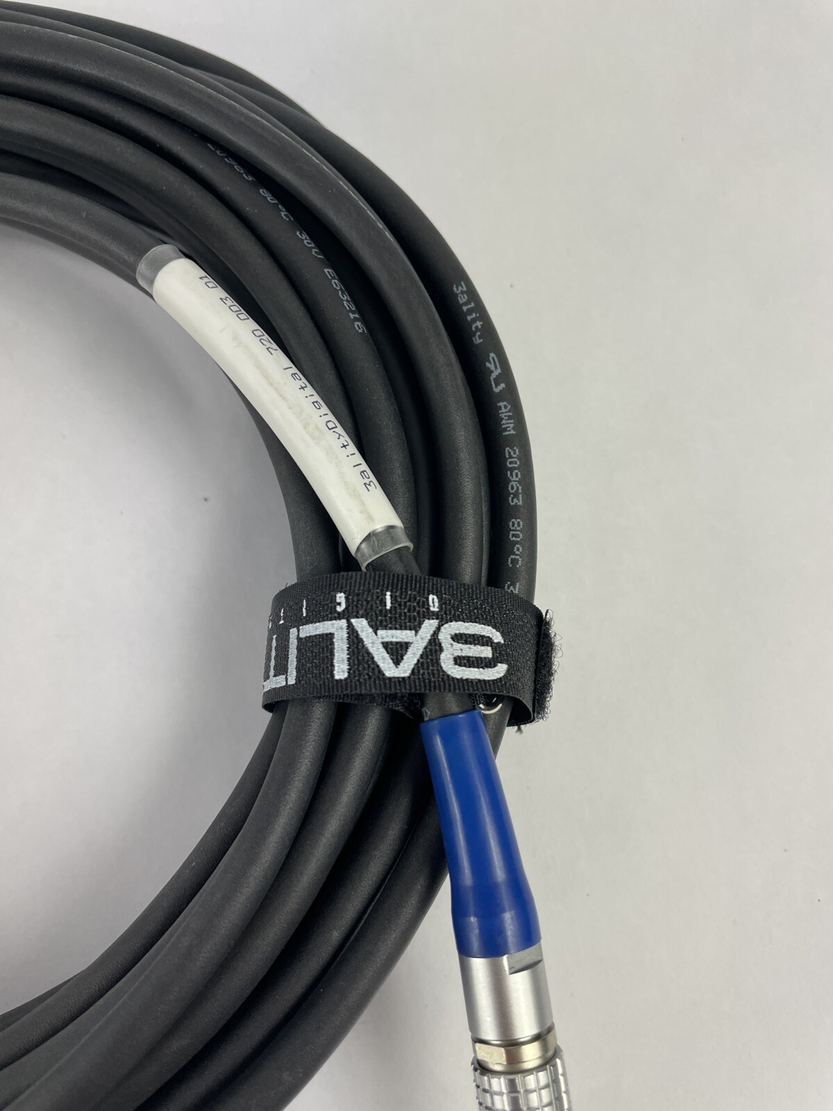 Lemo 10 pin FGG1B FGG.1B FGG Male to Male AWM20963 Multiconductor Cable 32′ ft
