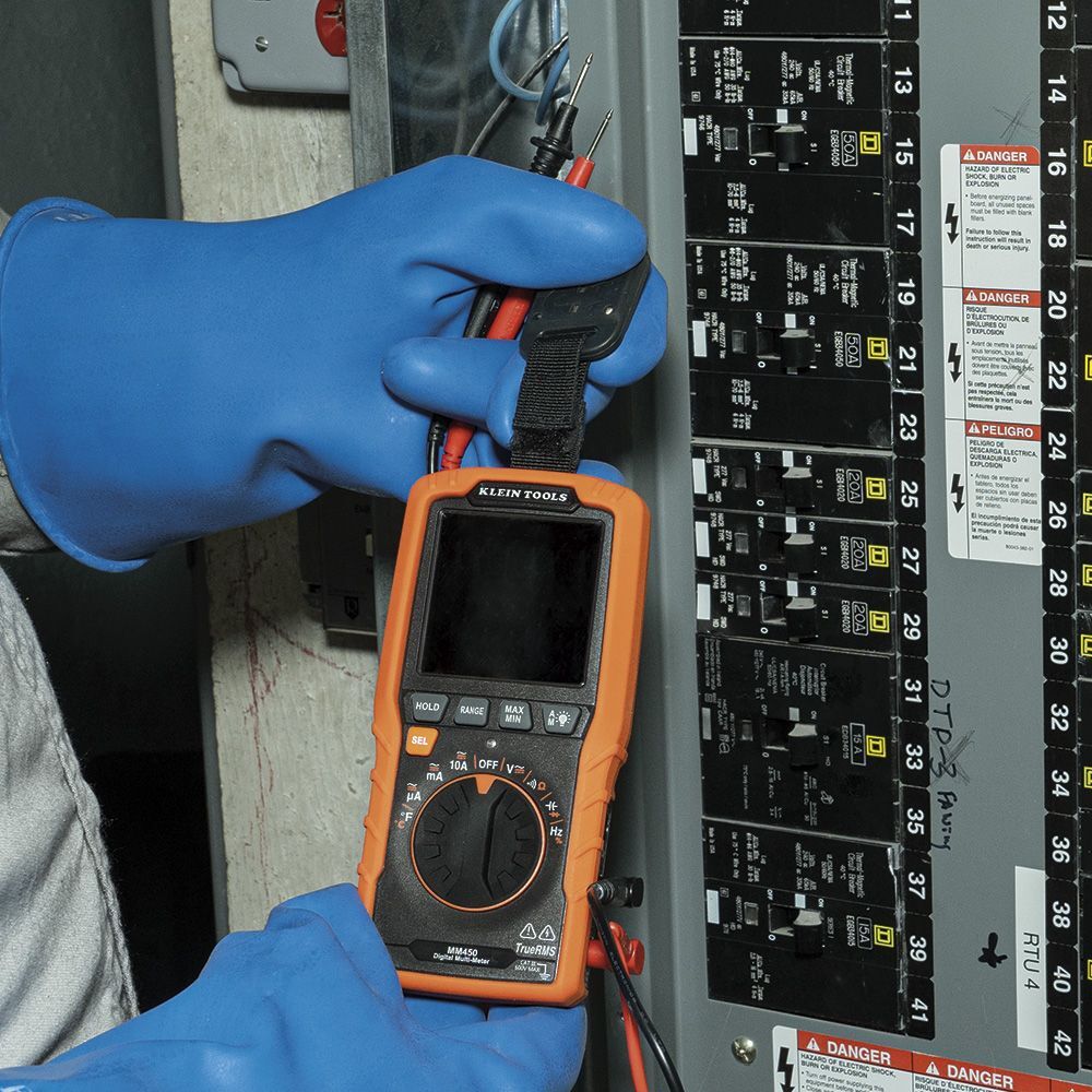 Klein Tools MM450 Multimeter, Slim Digital Meter