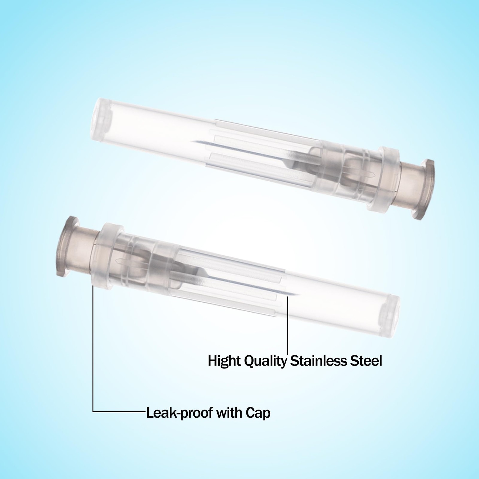 27G 1/2in Dispensing Needles, Disposable Sterile Package of 100 27G-0.5in