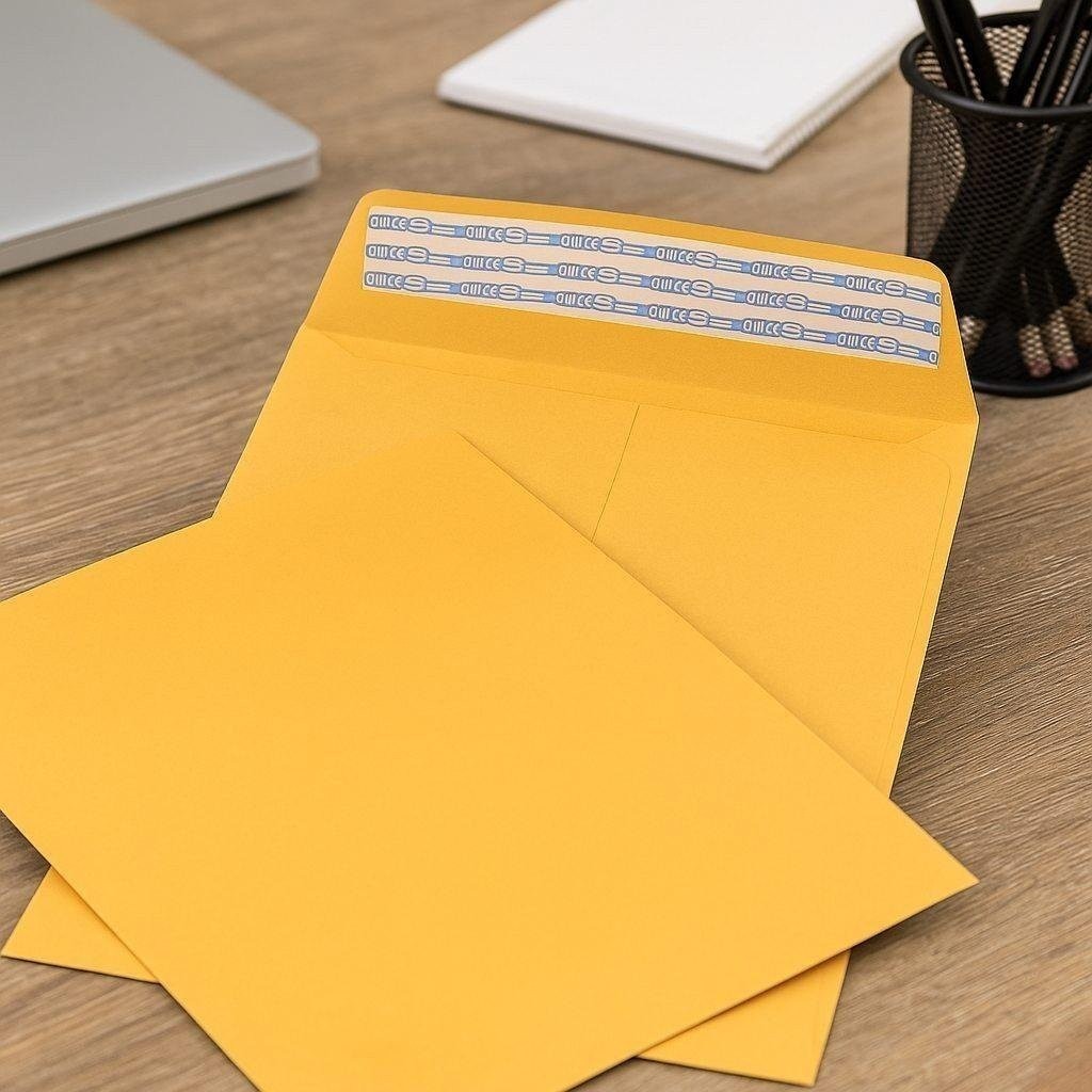 500 – Pack 9″x12″ Kraft Catalog Mailing Envelopes Mailers Peel Self Seal
