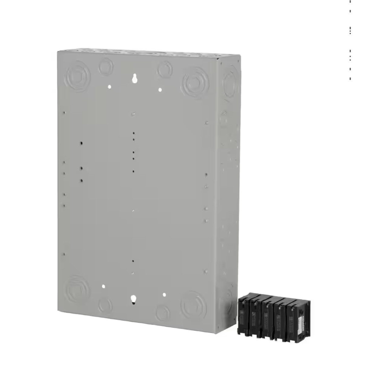 SN Series 100 Amp 20-Space 20-Circuit Main Breaker Plug-On Neutral Load Center