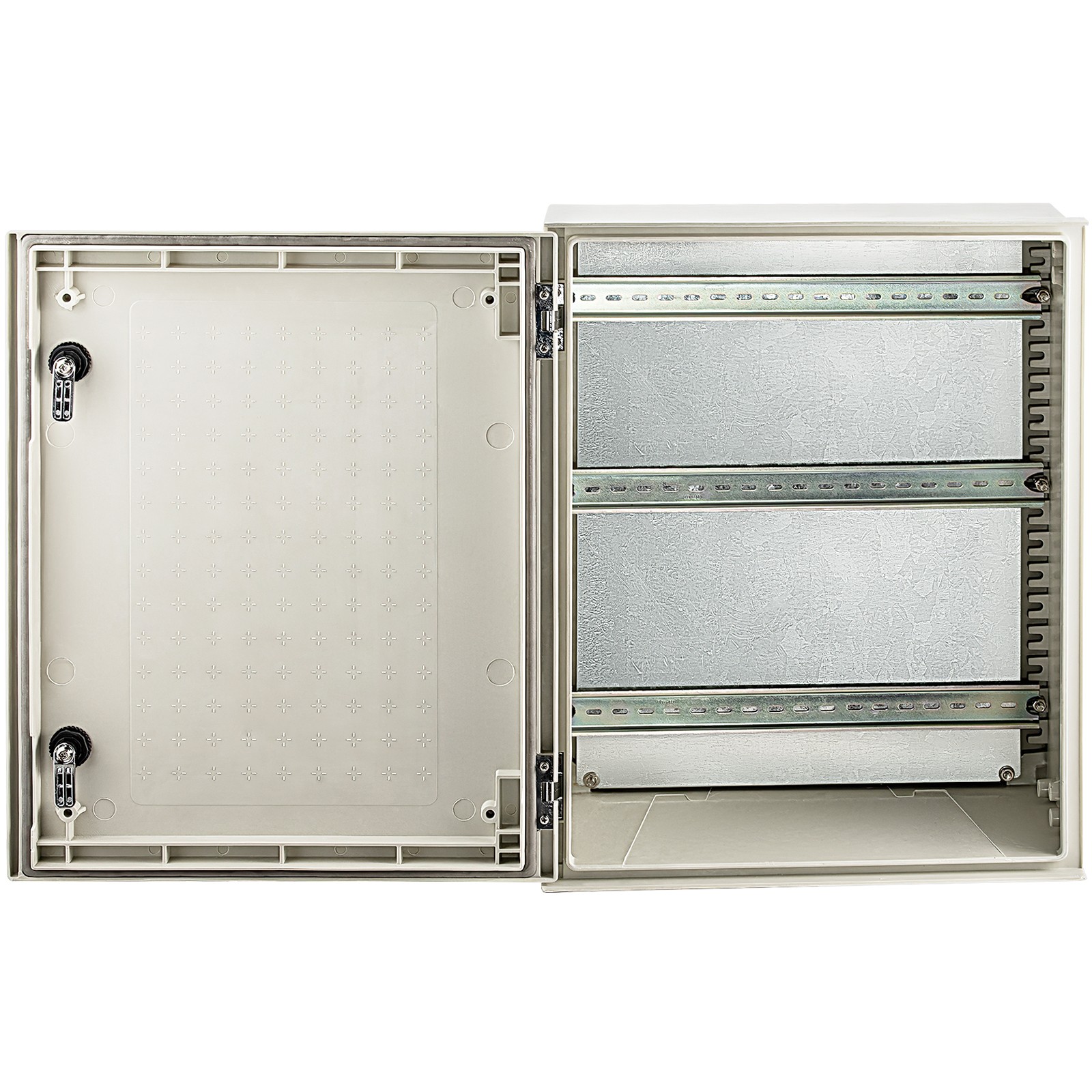 VEVOR 20x16x8″ Fiberglass Electrical Enclosure NEMA Type 3 IP65 Junction Box