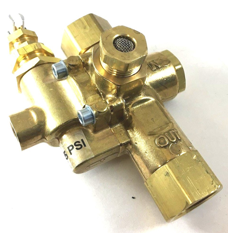 GAS POWERED AIR COMPRESSOR PILOT UNLOADER VALVE 145/175 PSI, 3/4» FEMALE