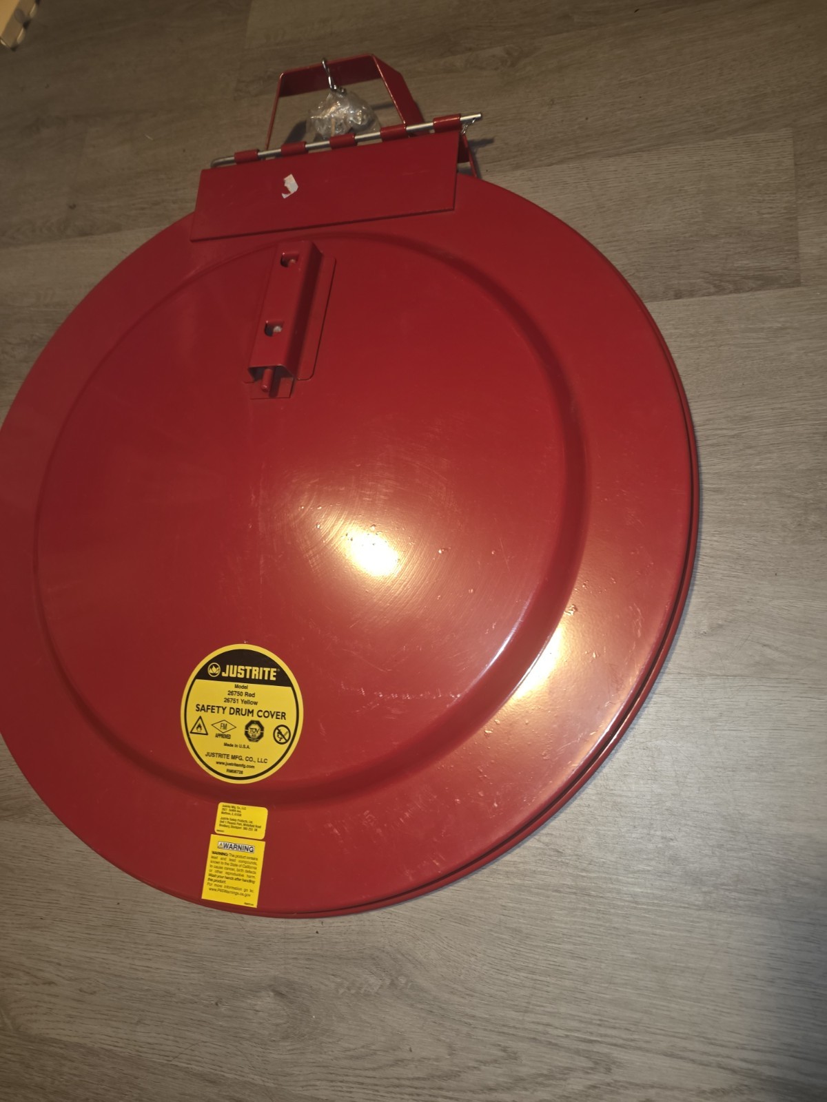 JustRite 26750, 6AX40 Safety Drum Cover