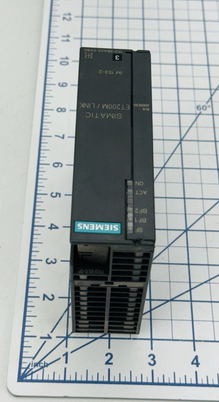SIEMENS SIMATIC S7 6ES7153-2BA02-0XB0 ET200M/ LINK IM 153-2 *WARRANTY*