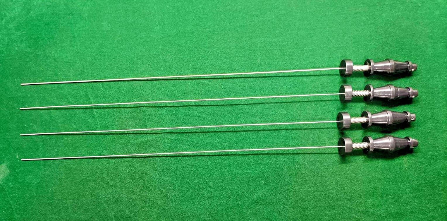 4pc Hysteroscopy PCNL Tripronge Forceps 3FR 40cm Reusable Surgical Instruments