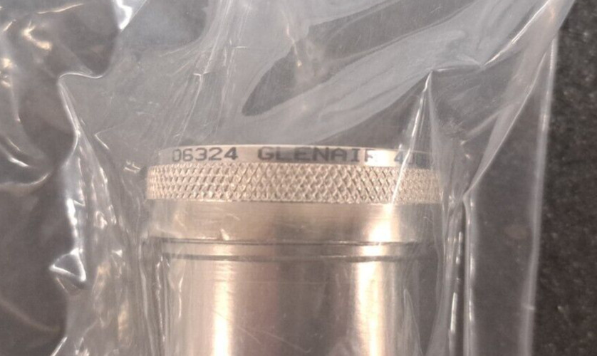 New, Glenair, 400HS001M2508L6, TAG RING BACKSHELL STRAIGHT W STRAIN RELIEF