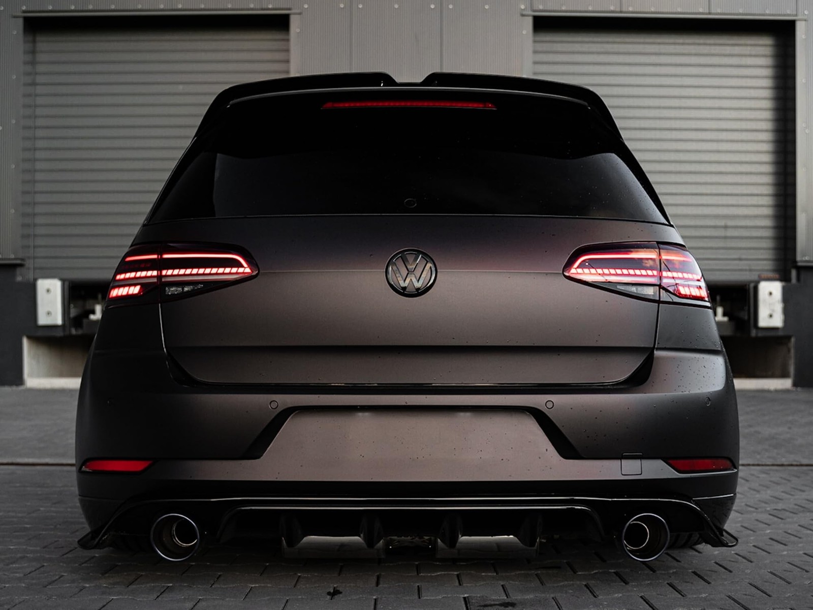 VViViD+ Matte Demon Black Premium Vinyl Wrap Film (1ft x 5ft) 1ft x 5ft