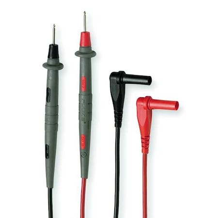 Fluke Fluke-Tl71 Test Leads, 4 Ft. Length, Silicone, Cat Iii 1000V, Cat Iv
