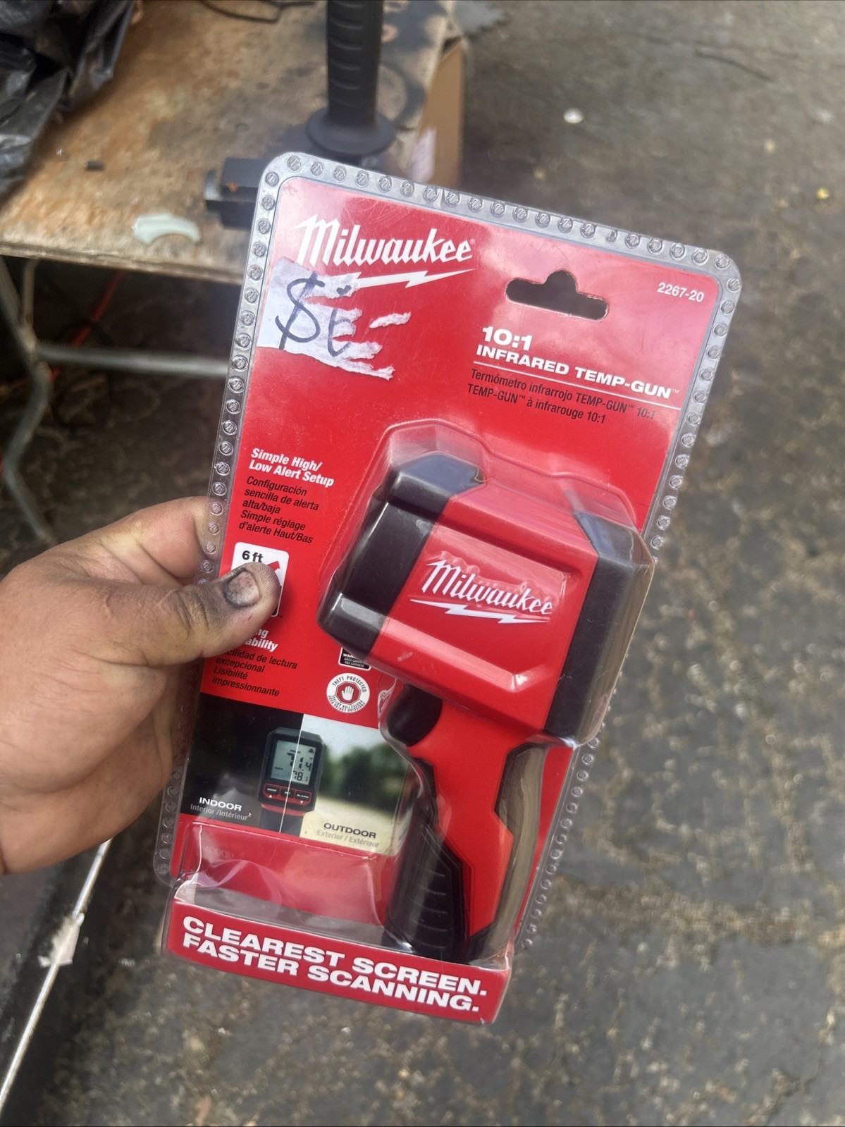 Milwaukee 2267-20E 10:1 Infrared Temp-Gun NEW
