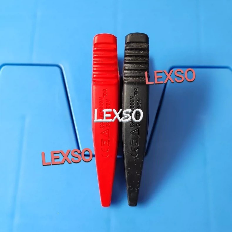 1PCS Fluke AC285 SureGrip 4MM Mulitimeter Alligator Clips for TL221/TL224…….