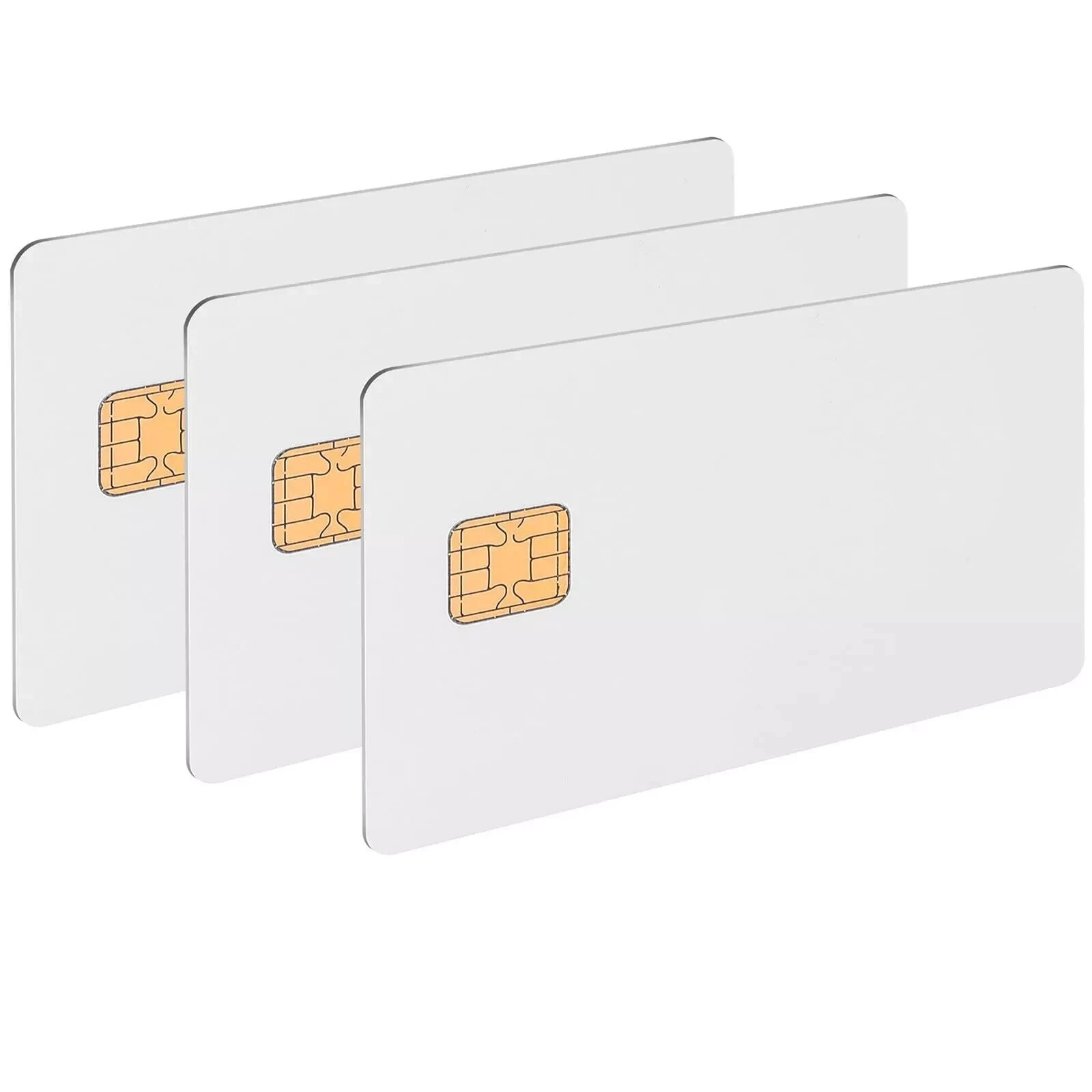J2A040 Chip Java Jcop Cards Unfused, Java Smart Card with 2 Track, 8.4mm 10 Pack