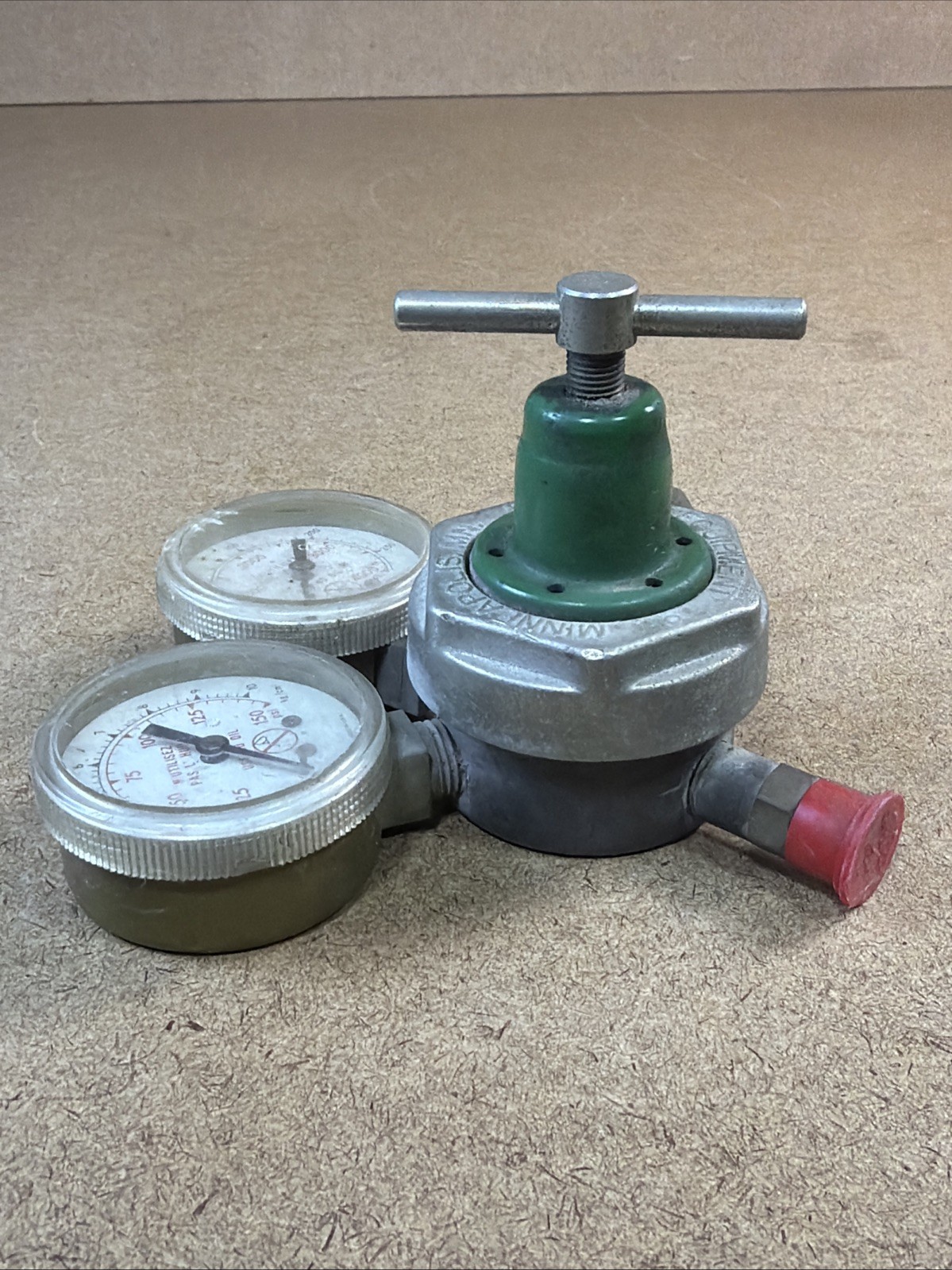 Smiths Oxygen & Acetylene Regulator H1710A-540 Used Welding Torch Gauge GUC!