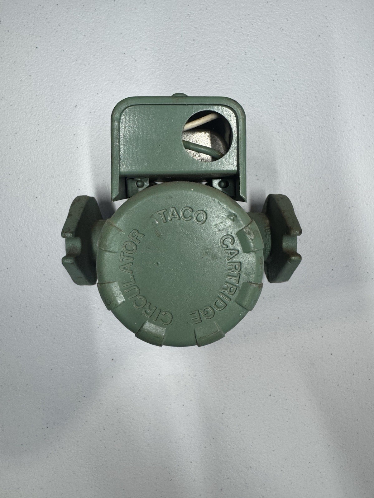 Taco 008-F3 cartridge circulator pump, which is a cast iron wet rotor