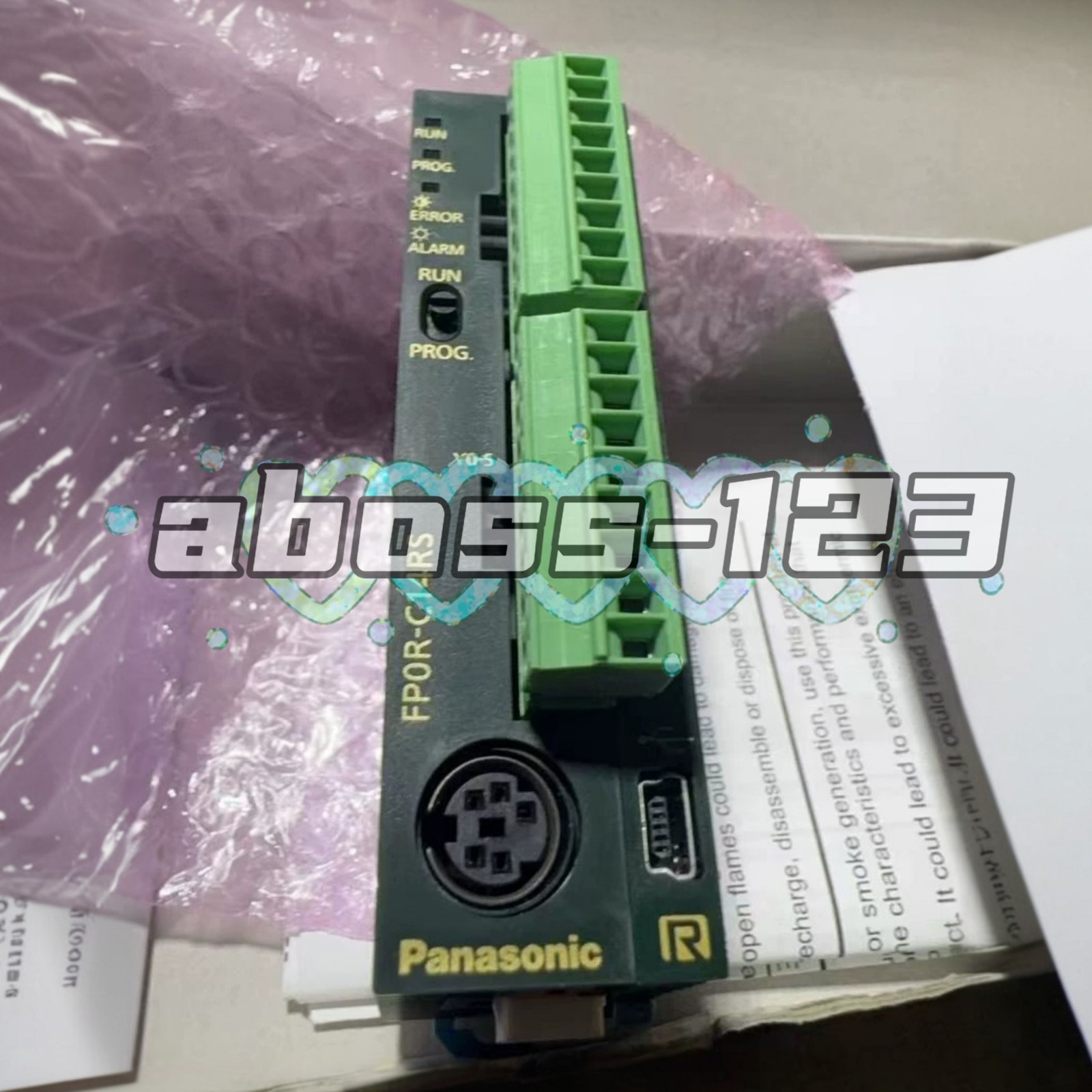 Panasonic AFP0RC14RS FP0R-C14RS 24VDC Control Unit#1pcs New In Box