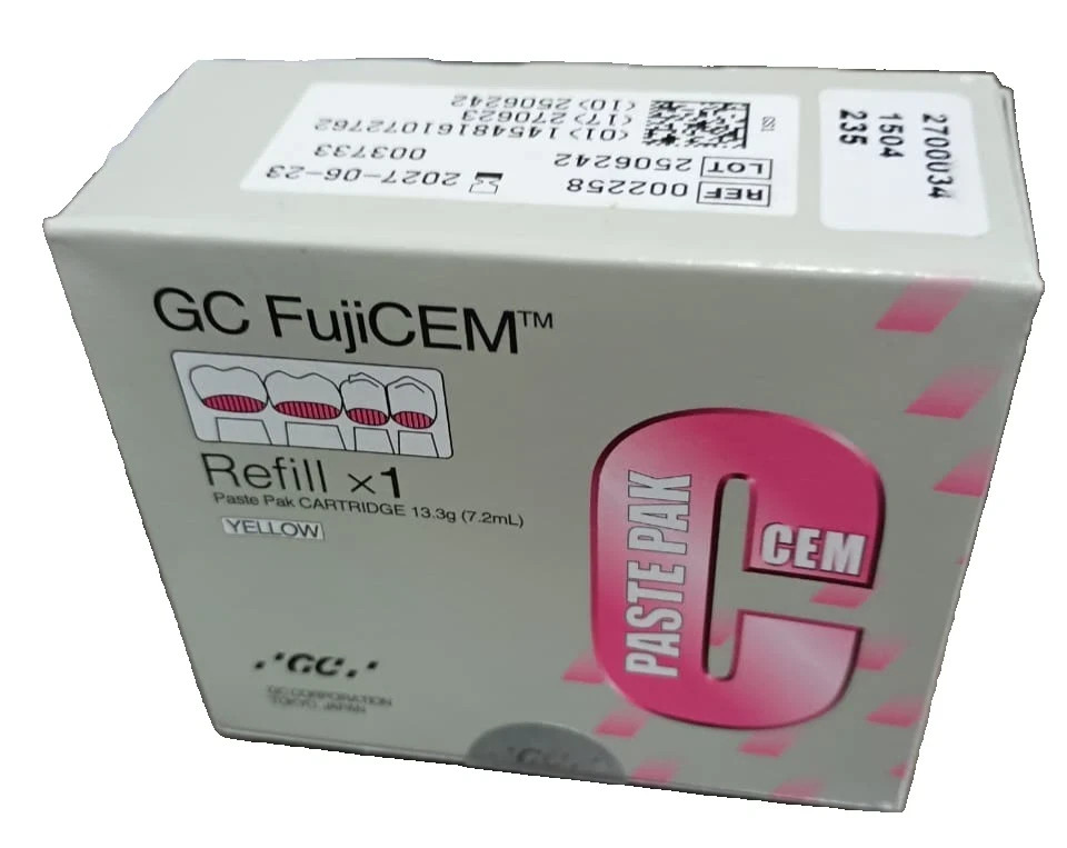 GC Fuji CEM Resin Modified Glass Ionomer Luting Cement 13.3g FRESH STOCK