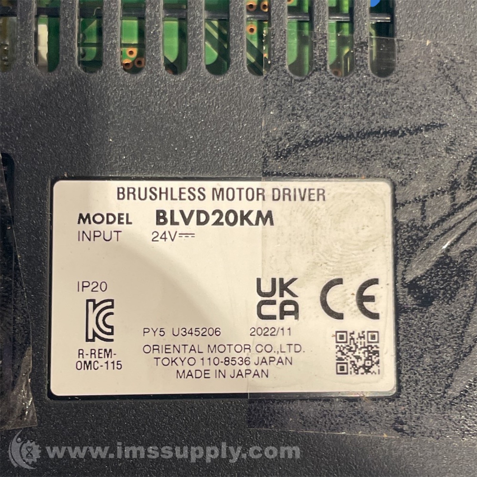 ORIENTAL BLVD20KM Brushless Motor Driver 3469