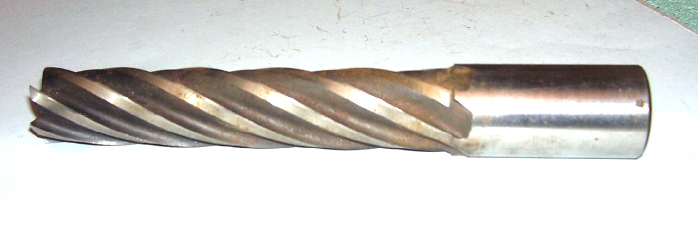 NO NAME 1-1/4″ HS DIAMETER 6 FLUTE ENDMILL 6″ LOC 8-1/4″ OAL