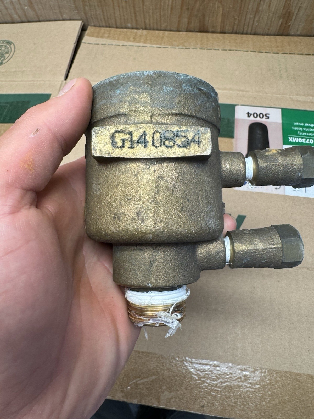 Zurn Wilkins Pressure Vacuum Breaker 720A 3/4″ 34-720A With Ports Top only.