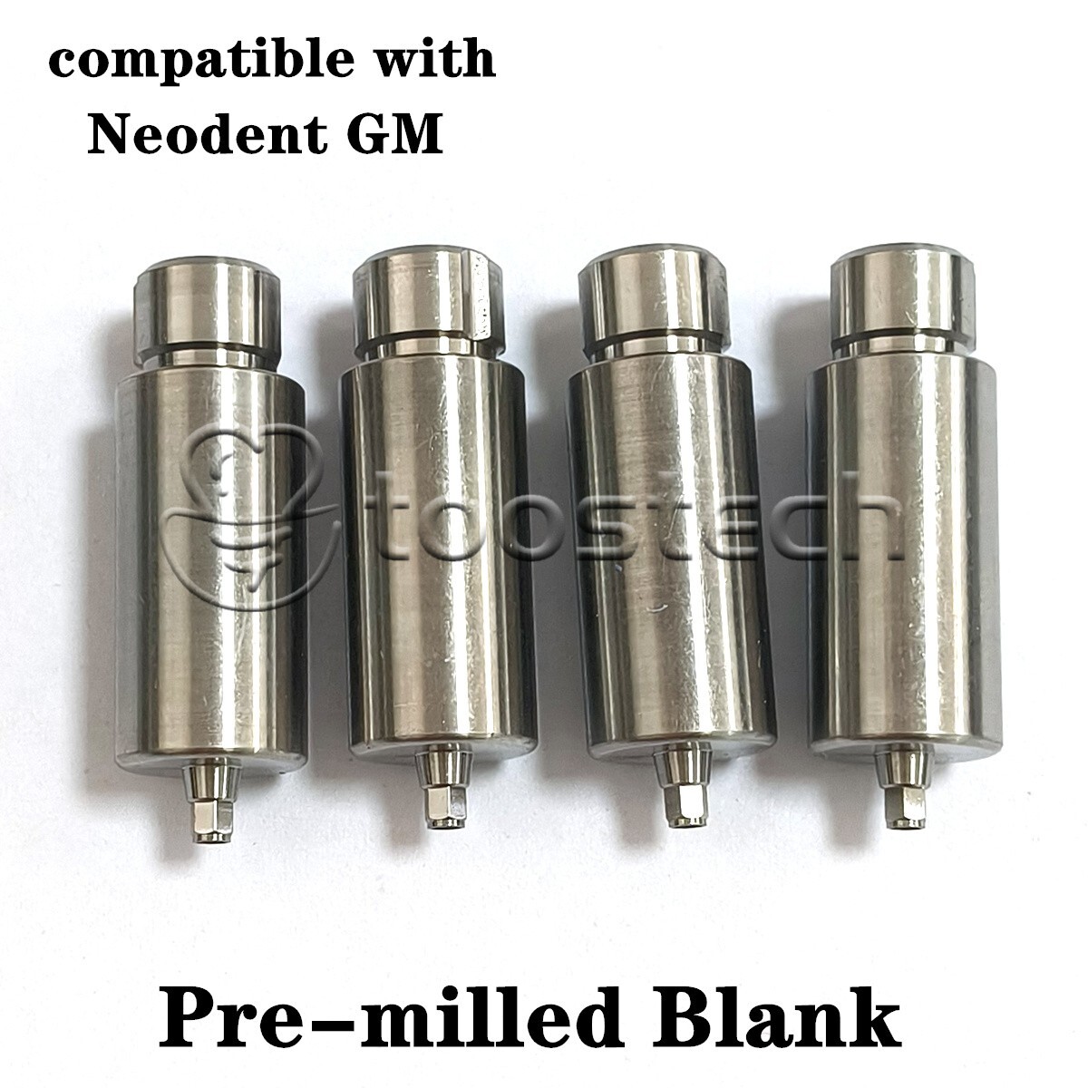 10 pcs titanium pre-milled compatible with Neodent GM ARUM type platfom Regular