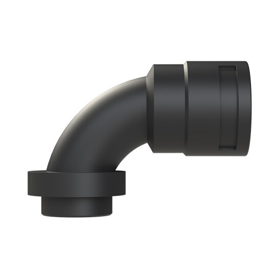 NVBV-M406-13, PMA, PMAFIX 90 Degree Black Elbow with Metric Threads