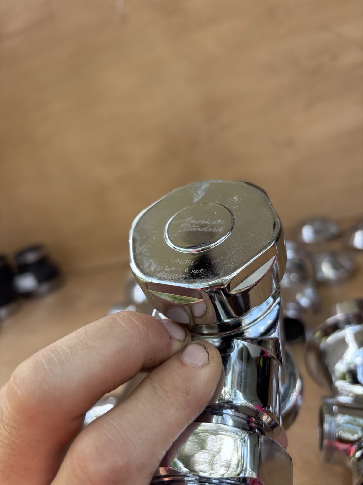 Plumbing LOT Of Sloan Duren Chrome Plated Brass Fittings: Stops, Aquaflush Senor
