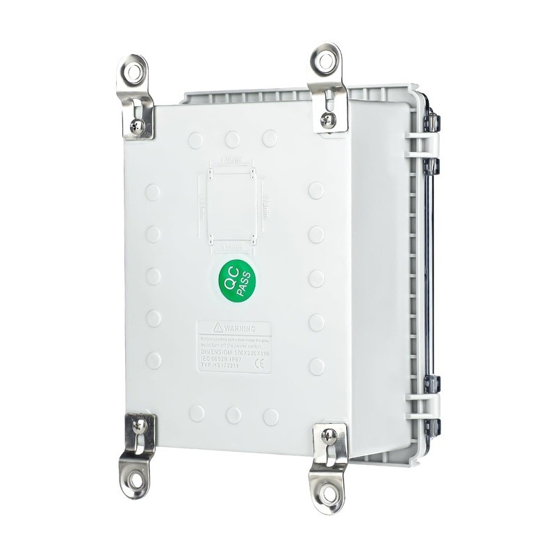 Heavy Duty Waterproof Junction Box IP67 Electrical Outdoor Distribution Kit New