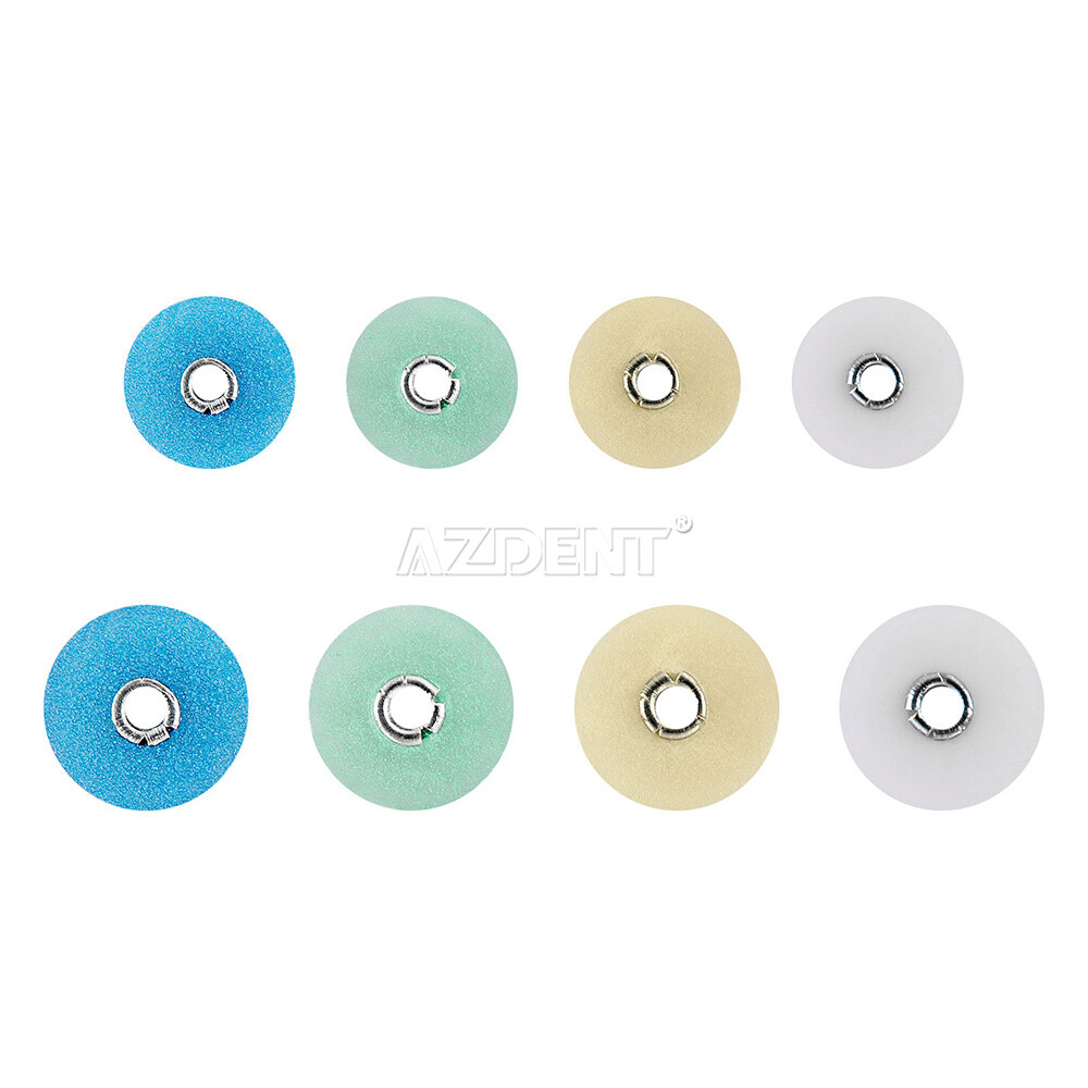 80pcs Dental Composite Finishing Polishing Discs assorted kit + Mandrel NO1.075