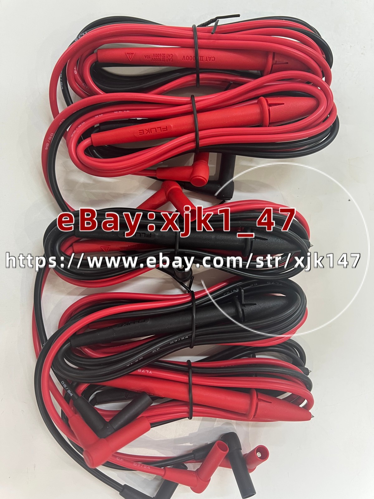 1PCS Fluke TL75 Hard Point Test Lead Set Meter Probes /Spot goods