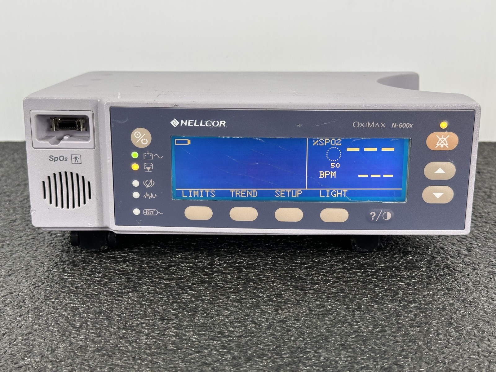 Nellcor OxiMax N-600x Pulse Oximeter Monitor