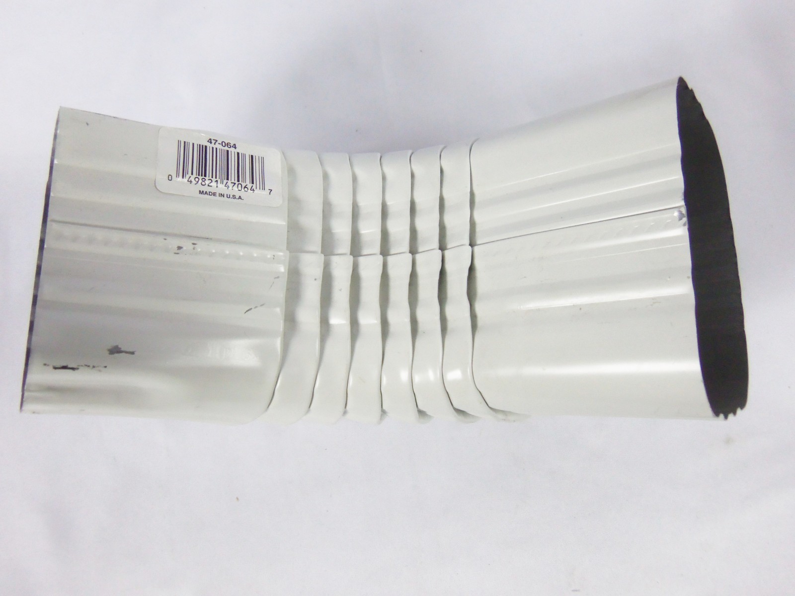 Amerimax Home Products 3×4 White Aluminum A-Elbow 47264