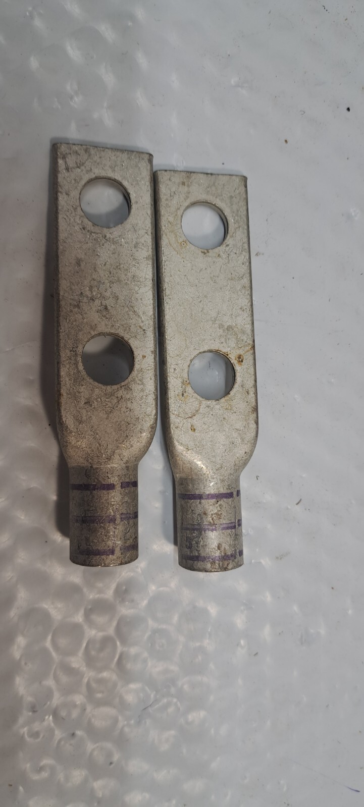 2X YAV28L-2NTC-FX 4/0 550/24 Purple Die 15 Compression Lug