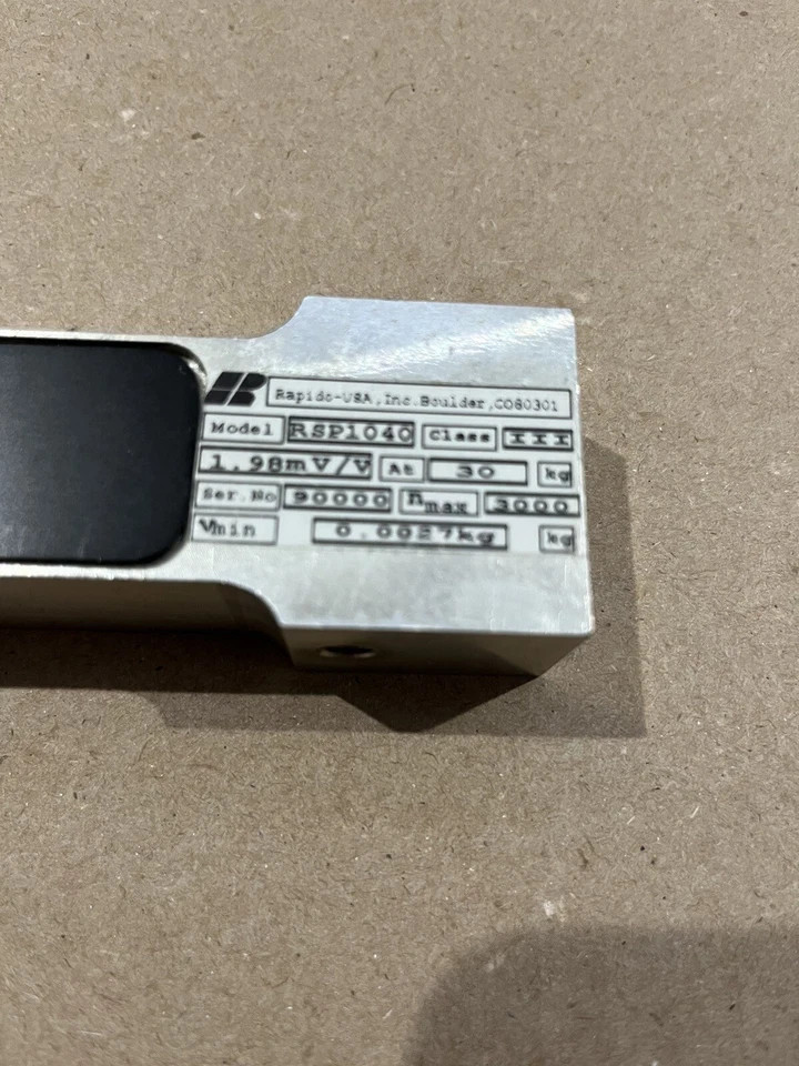 Logi-Cal Rapido RSP1040 High Accuracy Single Point Beam Load Cell 30 KG 90000