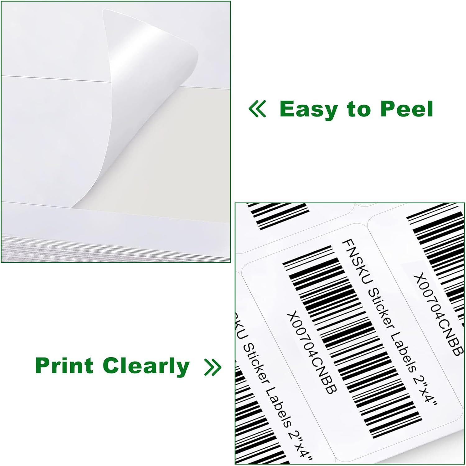 250-40000Labels 2″ x 4″ Shipping Address Labels for Laser Ink Jet Adhesive 10 UP
