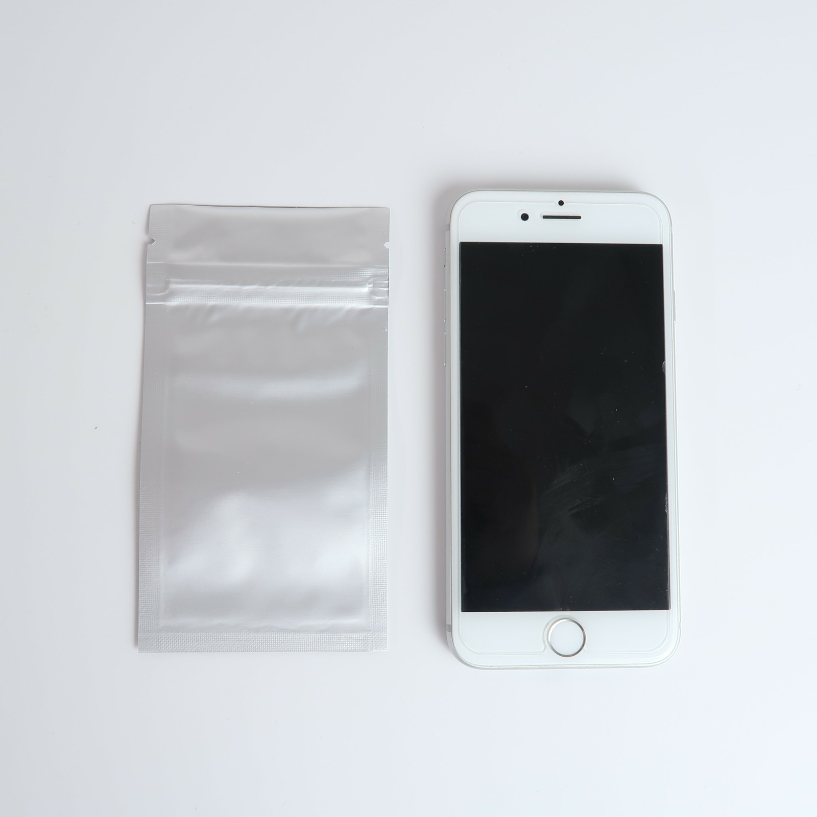 New Flat Silver Heavy Duty Mylar QuickQlick™ Bag Pouches Variety Sizes
