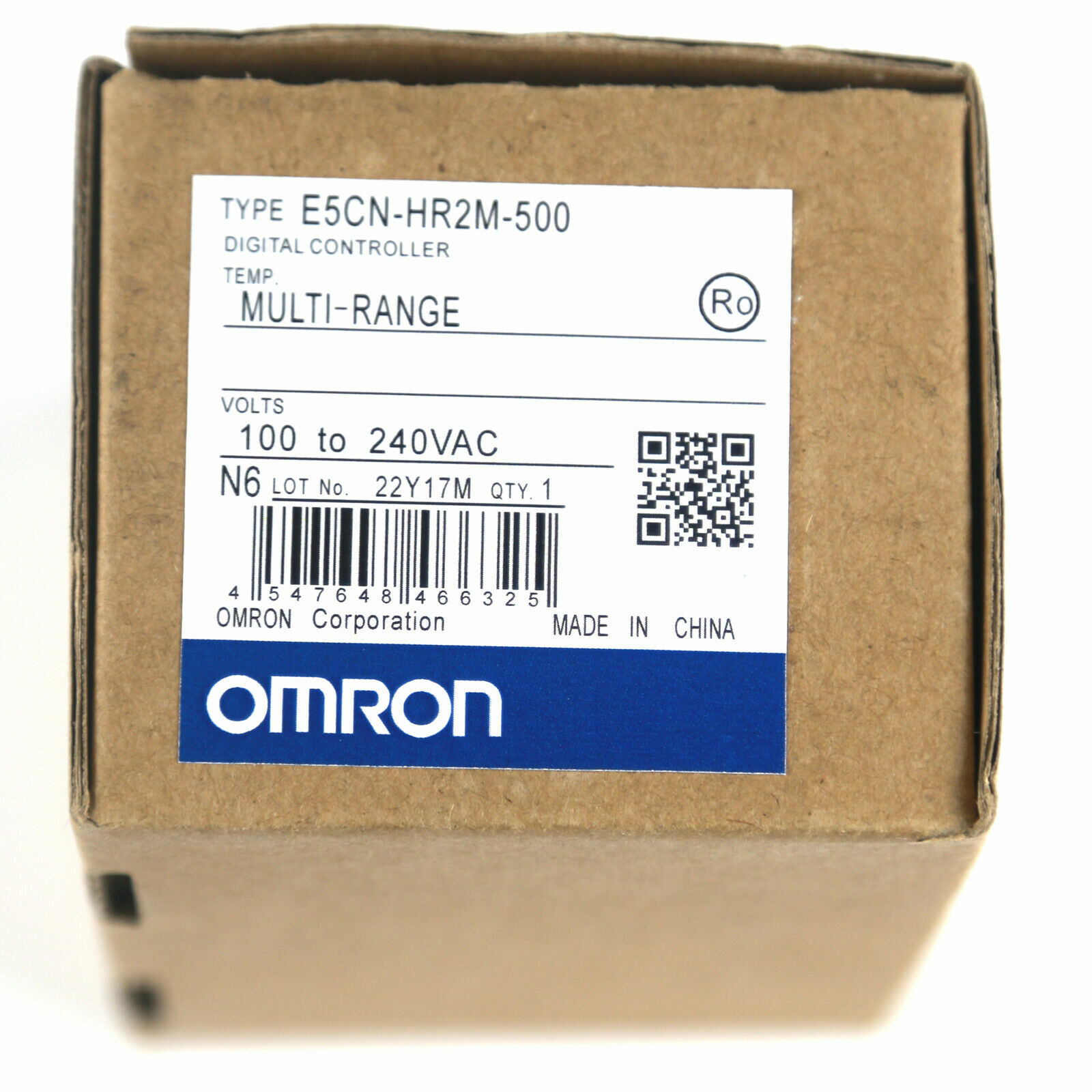 New In Box OMRON E5CN-HR2M-500 Temperature Controller