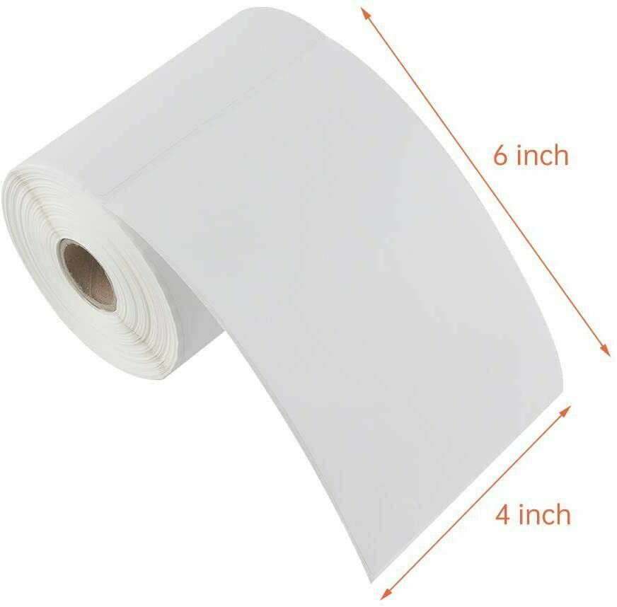 80 Rolls 4×6 Direct Thermal Shipping Labels For Zebra 2844 Eltron – 250 per Roll