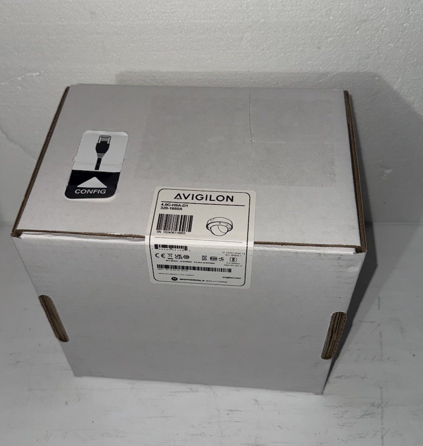 Avigilon 4.0C-H6A-D1 4MP Surface Mount Indoor Dome Camera (SEALED)