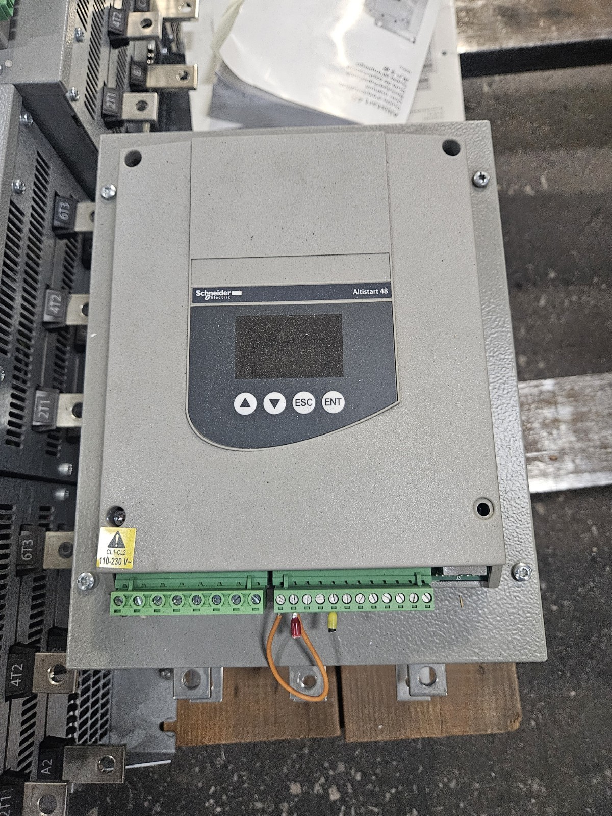 Schneider Electric Altistart 48 ATS48C17Y 156A 150HP 208-690V Soft Starter