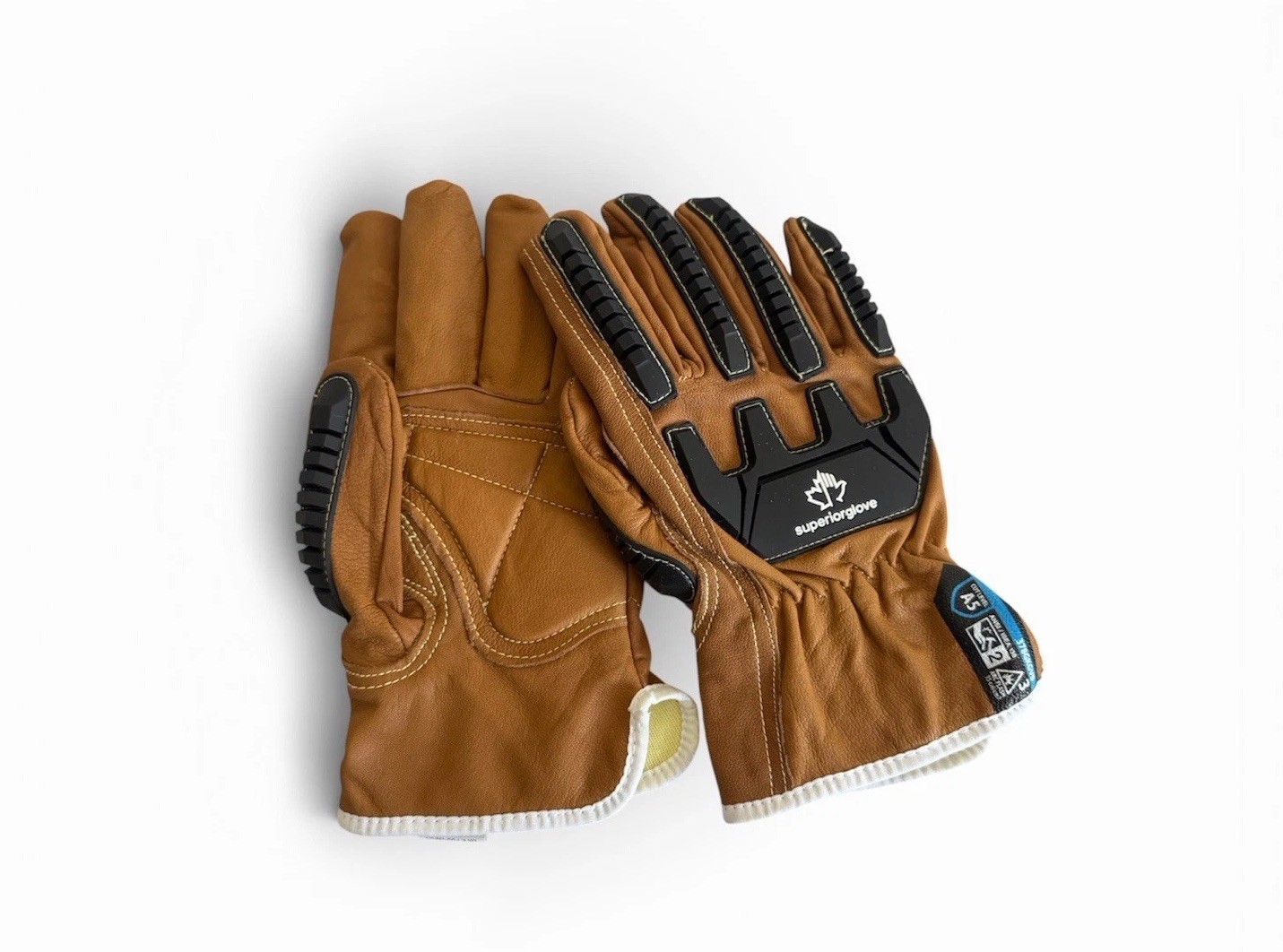 Superior Glove Endura Pro® 378GKGVB-L A5 Cut Padded Goat Skin Machinery Gloves
