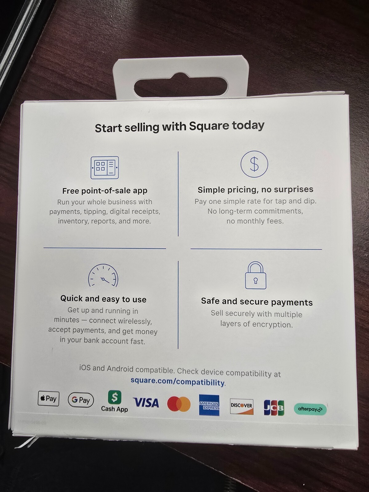 Square Reader For Contactless And Chip