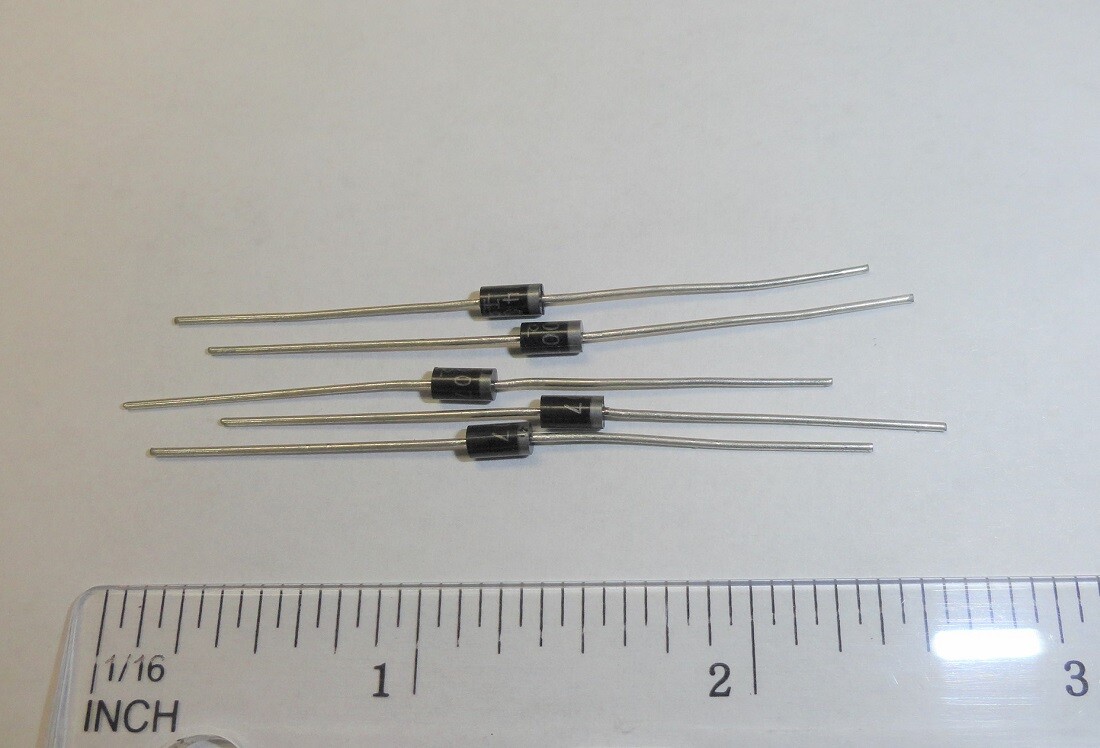 5pcs 1N4007 Rectifier Diode, 1A 1000V, New – USA Free Shipping, Ship from CA