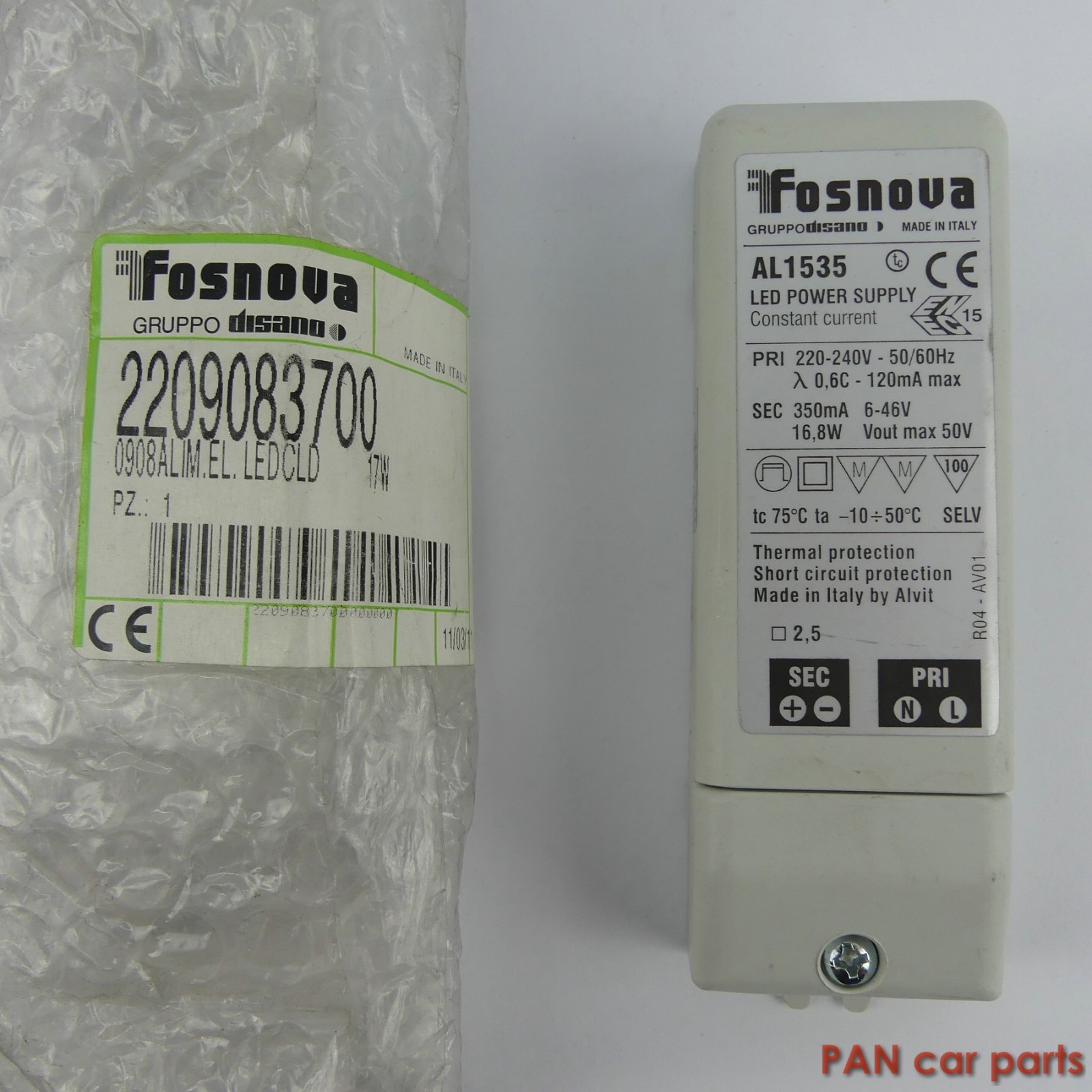 Fosnova AL1535 LED Power Supply 2209083700