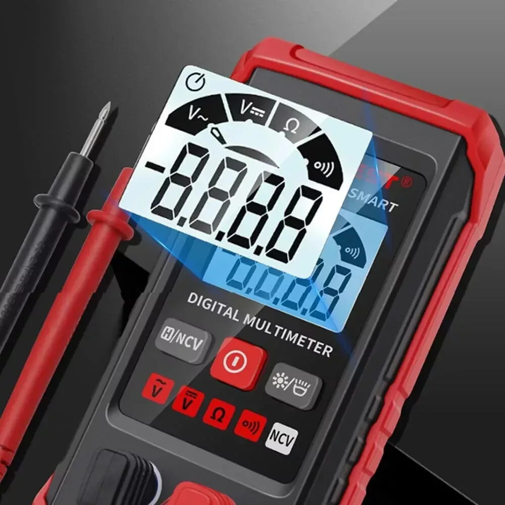 Digital Multimeter AC DC Voltmeter Ammeter Ohmmeter Volt Tester Meter WITH BATTs