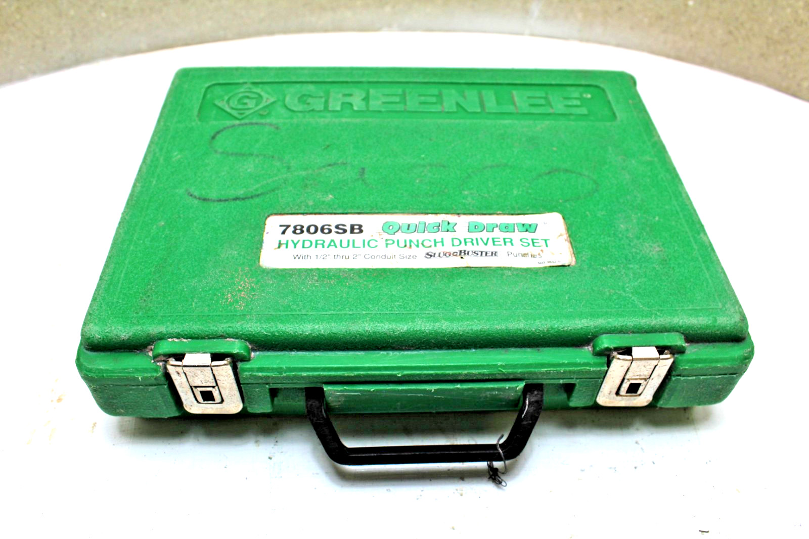 GREENLEE 7906/7806 SB Quick Draw Hydraulic Knockout Set (100% TESTED)