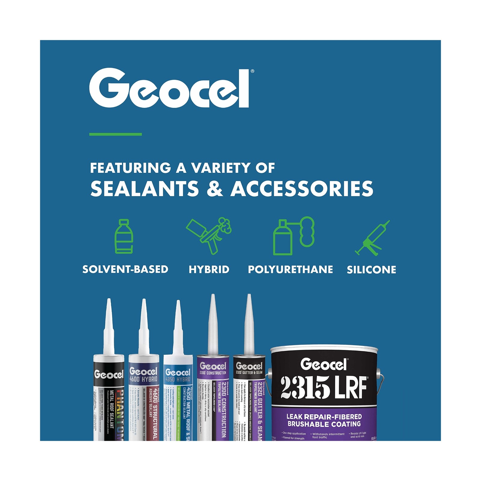 GEOCEL GC55103 4500 Roof Bonding Sealant, 10 Ounce Cartridge, Black 1