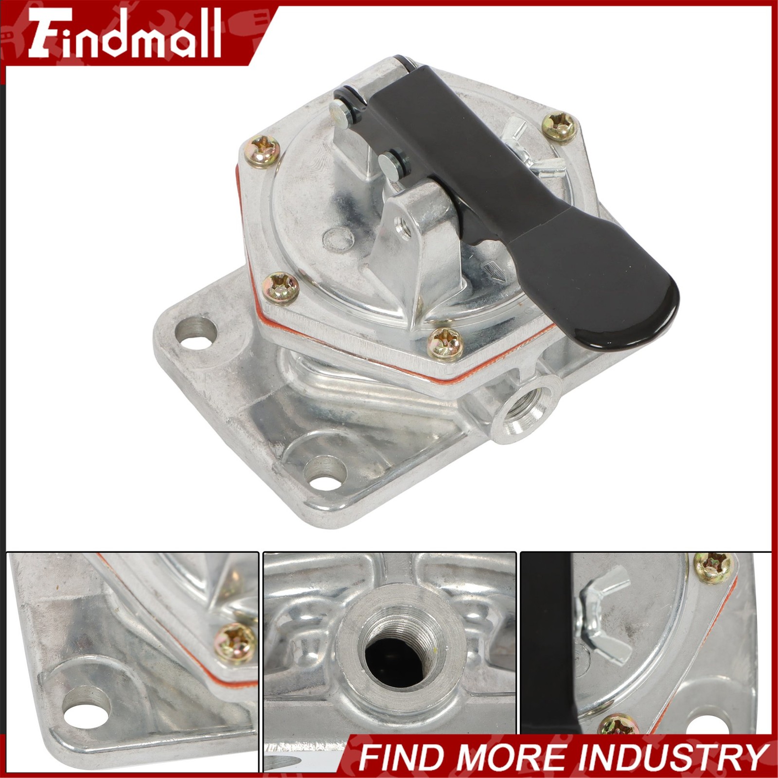 Findmall Fuel Feed Pump 6261-71-8240 6261-71-8241 For Komatsu WA470 6D125